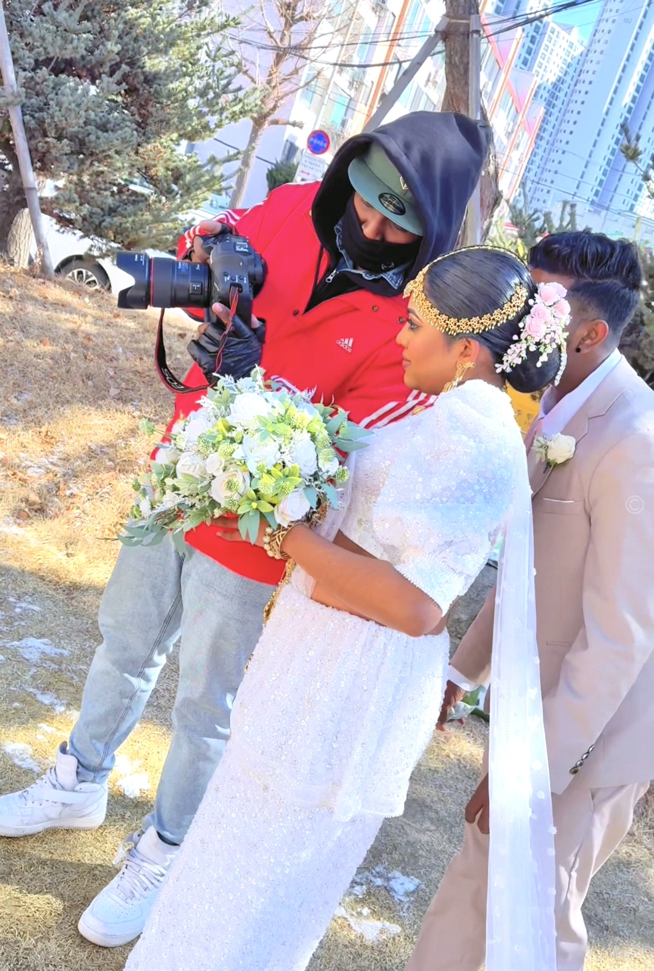 Behind the scenes 😋